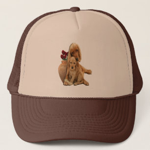 Labrador und Welpen Truckerkappe