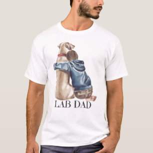Labrador Vater, Besitzer des Proud Labrador Retrie T-Shirt