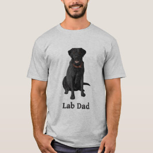 Labrador Vater Black Labrador Retriever T-Shirt