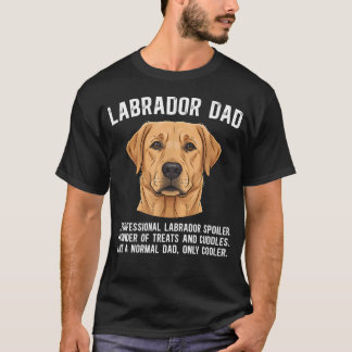 Labrador-Vater-Definition Lab-Vater eines Labrador T-Shirt