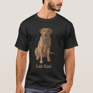 Labrador Vater Fox Red Labrador Retriever Dog Lieb T-Shirt