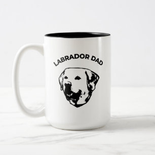 Labrador Vater Kaffeemaschine Tasse