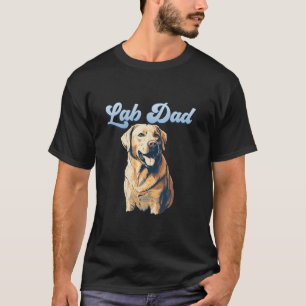 Labrador Vater Labrador Vater Hund Lover Longsleev T-Shirt