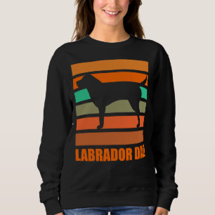 Labrador Vater Retro Sweatshirt