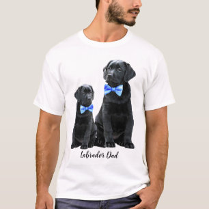 Labrador Vater - Schwarzer Labor-Vater Tag Niedlic T-Shirt