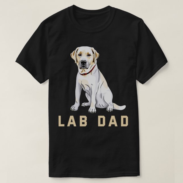 Labrador Vater T-Shirt (Design vorne)