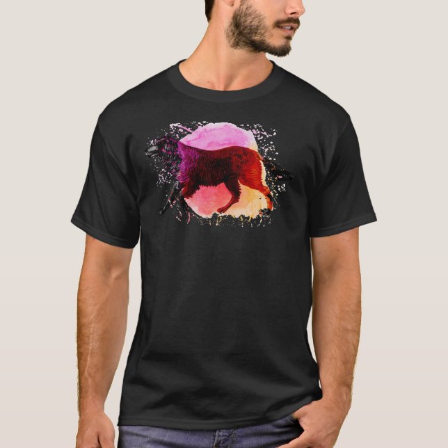 Labrador Weather Vane Pop Winifred Luten Artistic T-Shirt (Vorderseite)