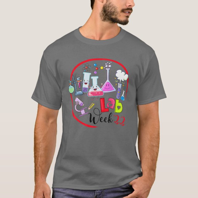 Labrador Week 2022 Laboratory Tech Funny Technolog T-Shirt (Vorderseite)