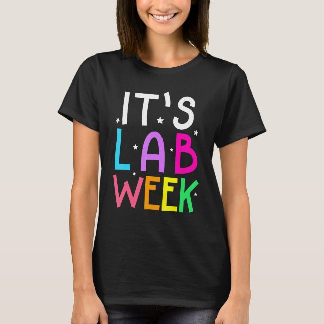 Labrador Week 2022 Laboratory Tech Heart Technolog T-Shirt (Vorderseite)