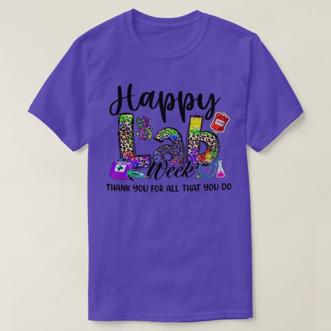 Labrador Week 2023 Laboratory ech Leopard Medical  T-Shirt (Design vorne)