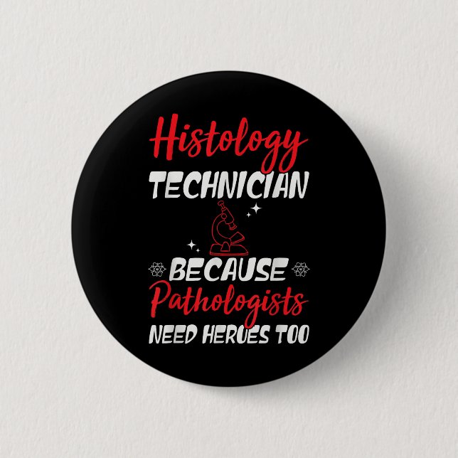 Labrador Week 2025 Funny Histology Tech Medical La Button (Vorderseite)