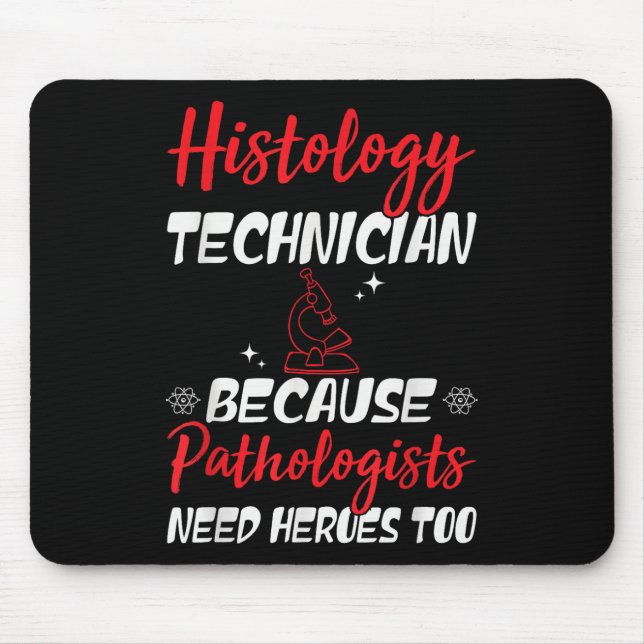 Labrador Week 2025 Funny Histology Tech Medical La Mousepad (Vorne)
