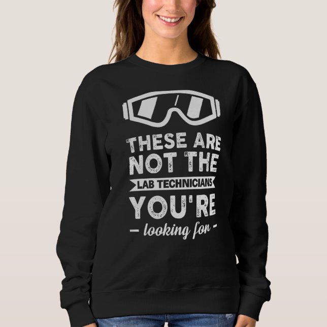Labrador Week Labrador Tech Science Medical Techno Sweatshirt (Vorderseite)