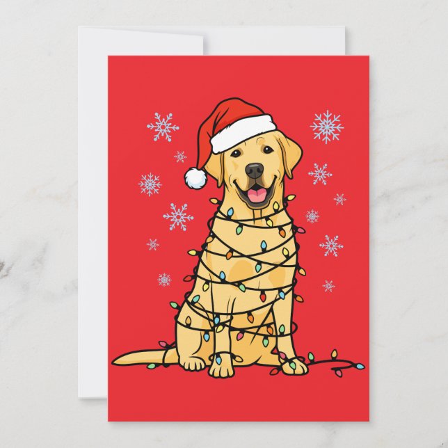 Labrador Weihnachten (Vorderseite)
