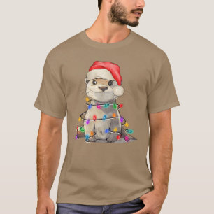 Labrador Weihnachtslicht Weihnachtswelpe Weihnacht T-Shirt