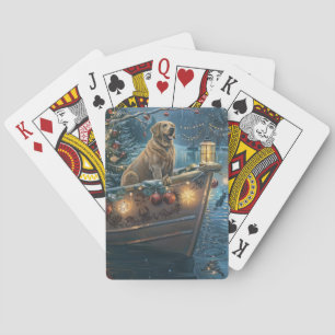 Labrador Weihnachtsreise Spielkarten