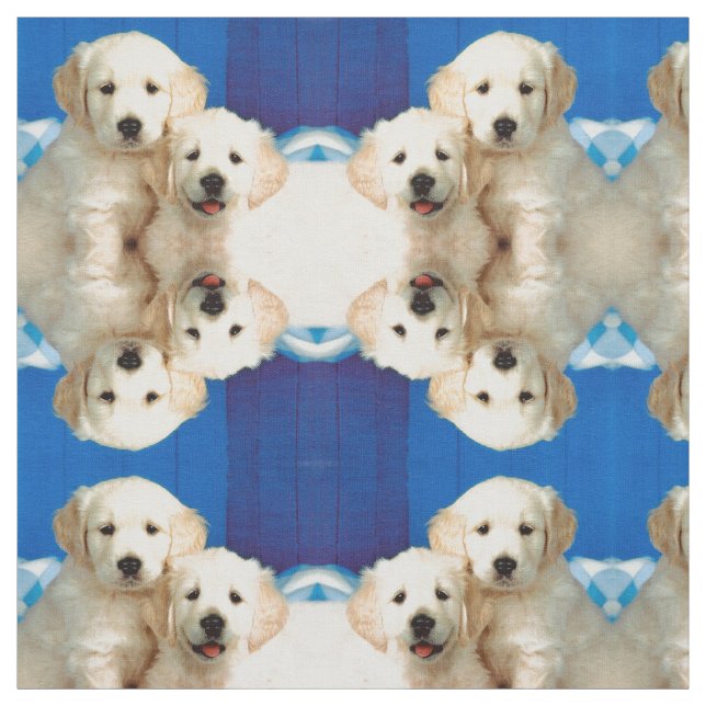 Labrador-Welpen Stoff (Muster)