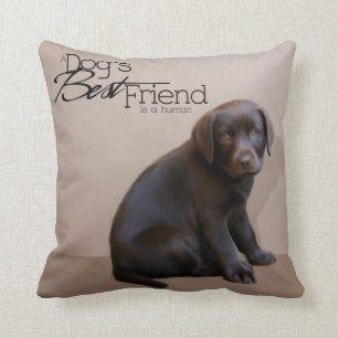 Labrador Welpenpilz Kissen