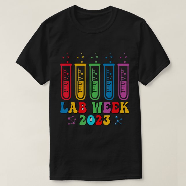 Labrador Woche 2023 Techno T-Shirt (Design vorne)