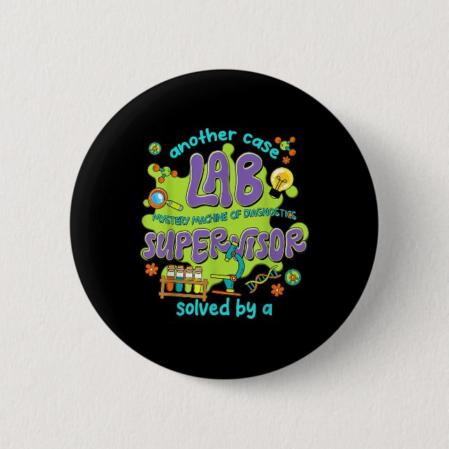 Labrador Woche des Frauen-Labrador-Supervisor 2025 Button (Vorderseite)