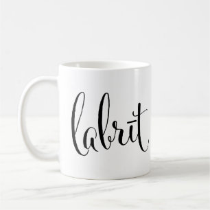 labrīt guter Morgen-Lettland-Tasse Kaffeetasse