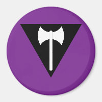 Labrys Lesbian Flag