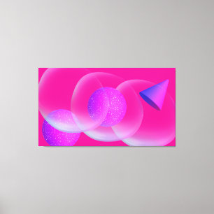 L'ABSTRAIT COLORE LEINWANDDRUCK