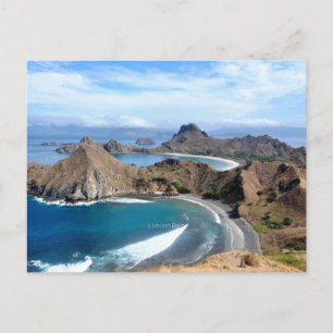 Labuan Bajo, Indonesien Postkarte