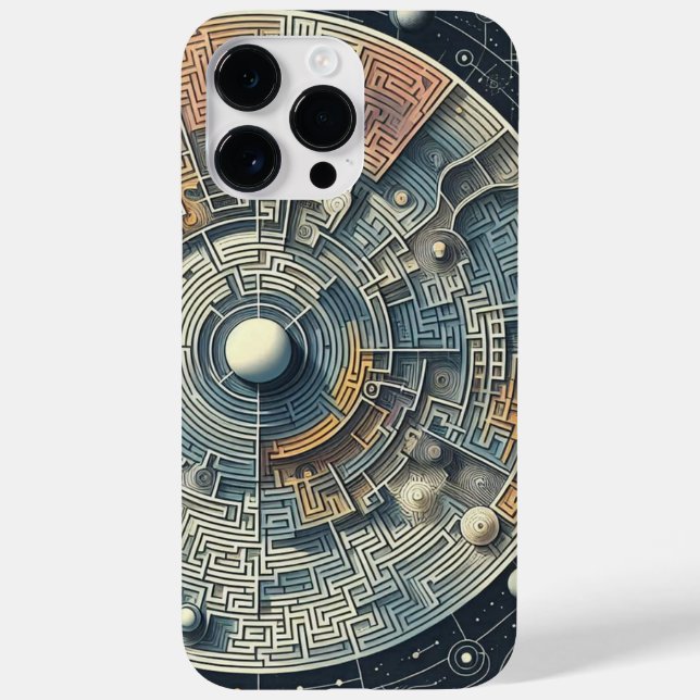 Labyrinth Case-Mate iPhone 14 Pro Max Hülle (Rückseite)