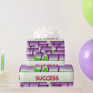 Labyrinth-Erfolg Geschenkpapier