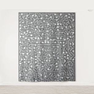 Labyrinth Fabric Wandteppich