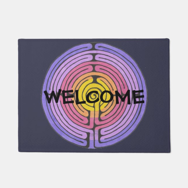 Labyrinth Fußmatte (Vorderseite)