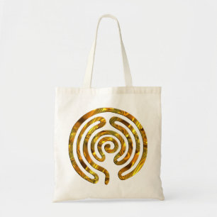 Labyrinth GOLD Tragetasche