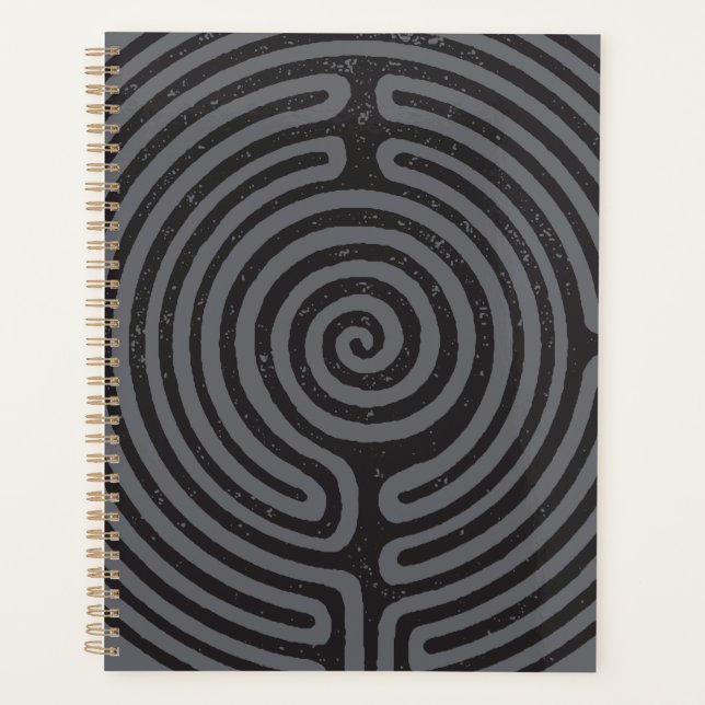 Labyrinth (Grau)-Planer Planer (Vorderseite)