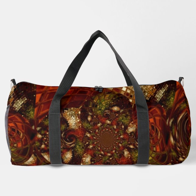 "Labyrinth" (groß) Duffeltasche Duffle Bag (Rückseite)