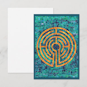 LABYRINTH II 3.5x5 Flachkarte Karte