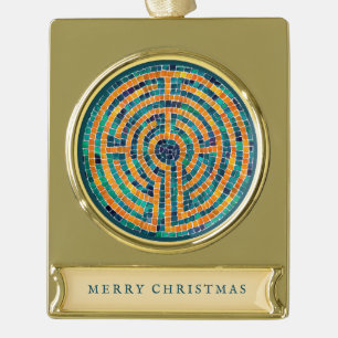 LABYRINTH II Banner Ornament
