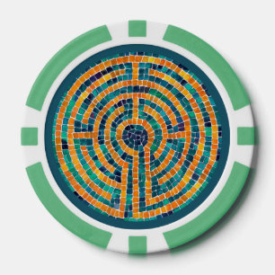 LABYRINTH II Poker Chips