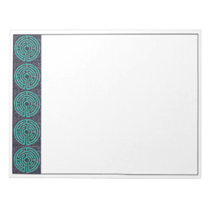LABYRINTH III 11x8.5 Notepad Notizblock