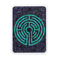 LABYRINTH III 3x4 Flexible Magnet - Weiß