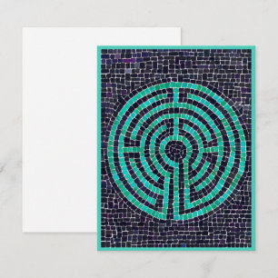LABYRINTH III 4.25x5.5 Flachkarte II Karte
