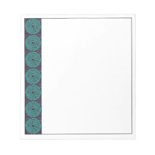 LABYRINTH III 5.5"x6" Notepad Notizblock