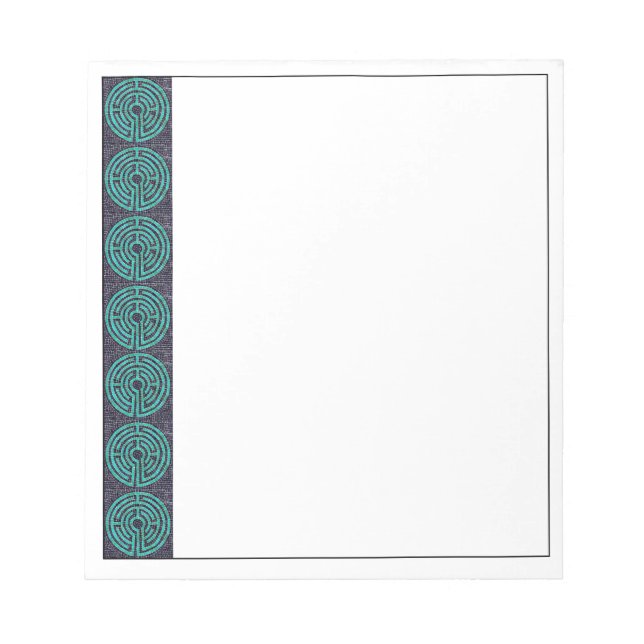 LABYRINTH III 5.5"x6" Notepad Notizblock (Vorderseite)