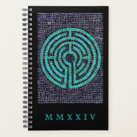 LABYRINTH III 5,5x8,5 Planificateur + Texte / Noir