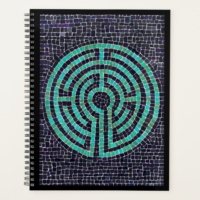 LABYRINTH III 8.5x11 Planer / Schwarz (Vorderseite)