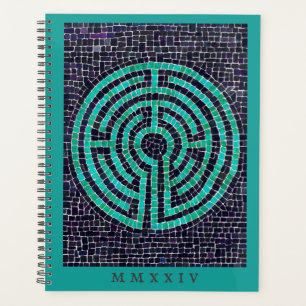 LABYRINTH III 8,5x11 Planificateur + Texte / Turqu