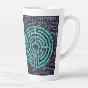 LABYRINTH III Hohe Latte-Tasse Milchtasse