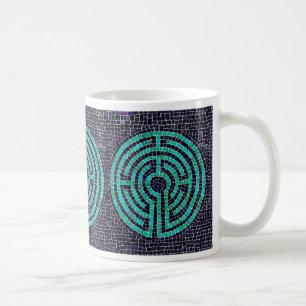 LABYRINTH III Weiße Tasse