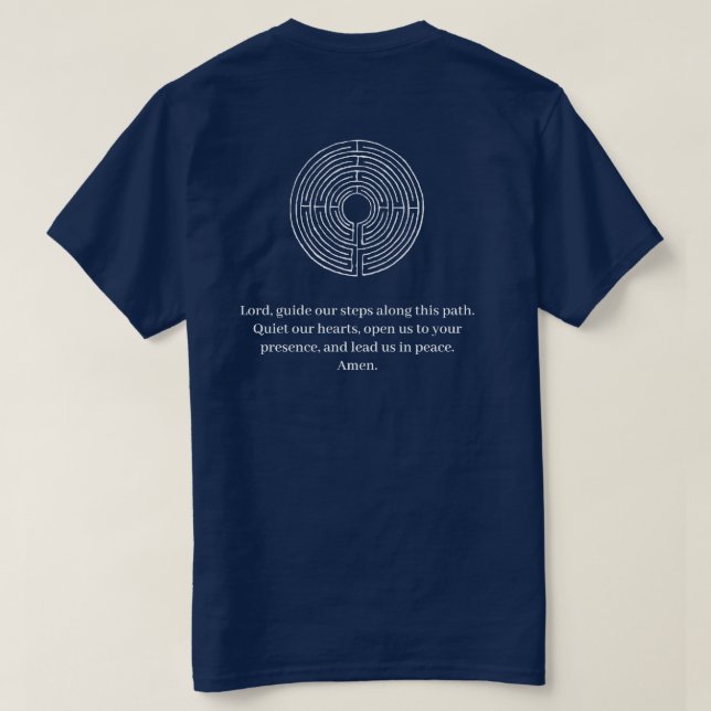 Labyrinth-Inspiriertes T-Shirt (Design Rückseite)