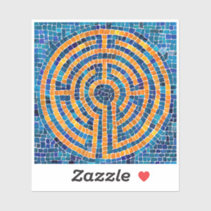 LABYRINTH IV 3x3 Vinyl Sticker